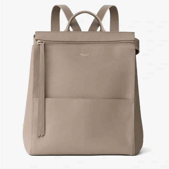 Harper Full Backpack (Leather) in Desert - Picture 1 of 15